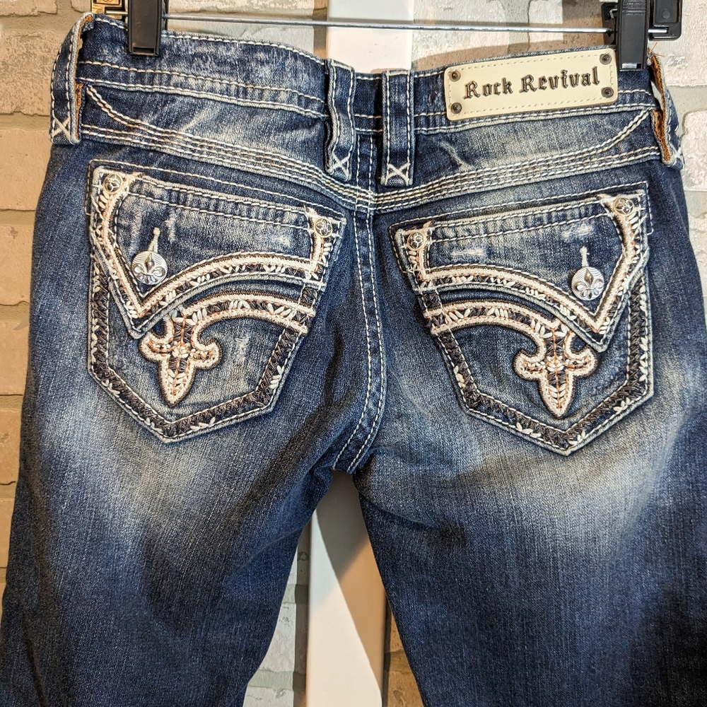 Rock Revival  Capri/ cropped jeans, 27, NEW with tags